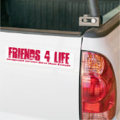 De aangewezen bestuurders hebben meer Vrienden, VR Bumpersticker (Op Truck)