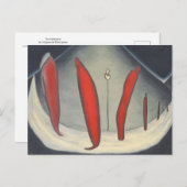 De aanhangers van Marguerite Blasingame Briefkaart (Voorkant / Achterkant)