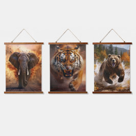 De aanklacht hangend wandkleed