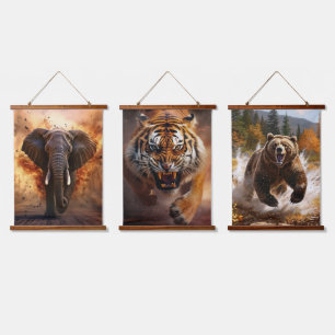 De aanklacht hangend wandkleed