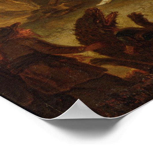 De aankomst in de Sabbat Poster (Hoek)