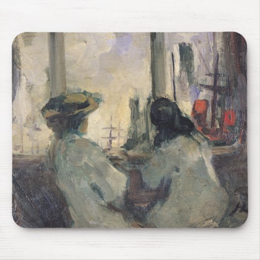 De aankomst in Londen Muismat (Voorkant)