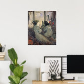 De aankomst in Londen Poster (Thuiskantoor)