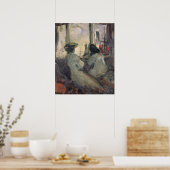 De aankomst in Londen Poster (Keuken)