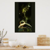 De aankomst poster (Keuken)