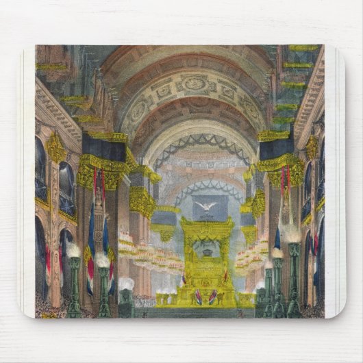 De aankomst van de Ashes van Napoleon Muismat (Voorkant)