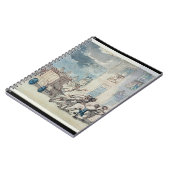 de aankomst van de brandweermotor (w/c, pen en ink notitieboek (Linkerzijde)