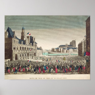 De aankomst van de hertog van Orleans Poster