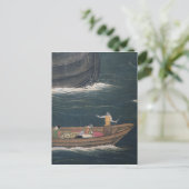 De aankomst van de Portugese japanse kleine lading Briefkaart (Staand voorkant)