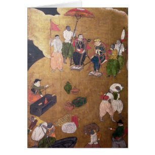 De aankomst van de Portugezen in Japan