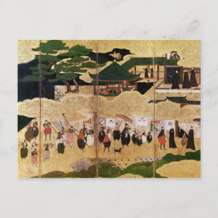 De aankomst van de Portugezen in Japan 3 Briefkaart