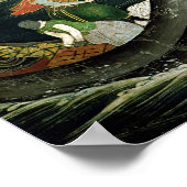 De aankomst van de Portugezen in Japan 3 Poster (Hoek)