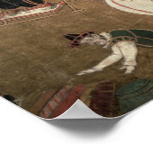 De aankomst van de Portugezen in Japan Poster (Hoek)