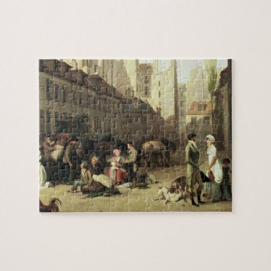 De aankomst van een fasemachine in de Terminus, do Legpuzzel (Horizontaal)