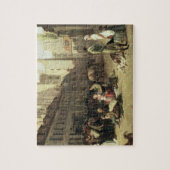 De aankomst van een fasemachine in de Terminus, do Legpuzzel (Verticaal)