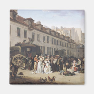De aankomst van een Stagecoach in de Terminus Magneet