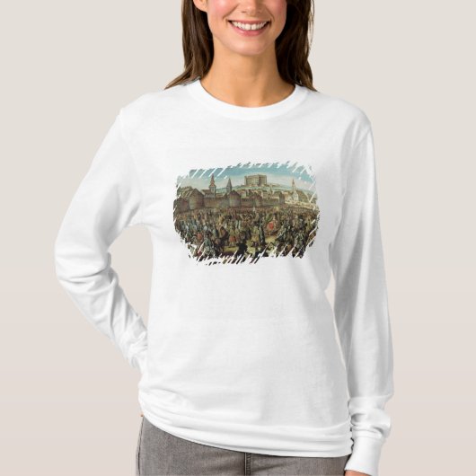 De aankomst van Empress Maria Theresa van T-shirt (Voorkant)