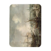 De aankomst van Fredrick V in Vlissingen in 1613 ( Magneet (Verticaal)