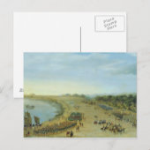 De aankomst van het geallieerde leger in Itapiru, Briefkaart (Voorkant / Achterkant)