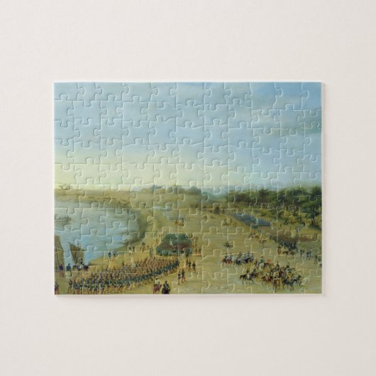 De aankomst van het geallieerde leger in Itapiru, Legpuzzel (Horizontaal)