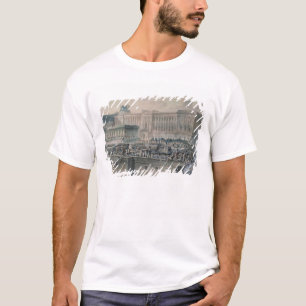 De aankomst van Louis XVI voor de T-shirt