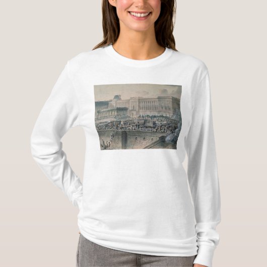 De aankomst van Louis XVI voor de T-shirt (Voorkant)
