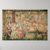 De aankomst van Vasco da Gama in Calcutta Poster (Voorkant)