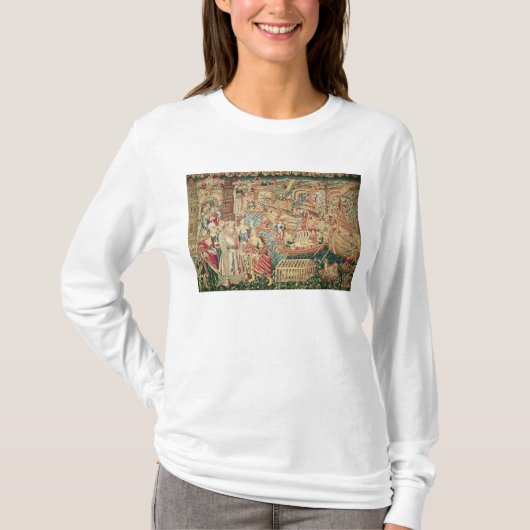 De aankomst van Vasco da Gama in Calcutta T-shirt (Voorkant)