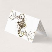 De Aankondiging (2) - Gebed Kaart Visitekaartje (Achterkant)