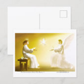 De Aankondiging aan Maria Briefkaart (Voorkant / Achterkant)