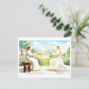 De Aankondiging aan Maria Briefkaart