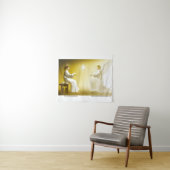 De aankondiging aan Mary Wandkleed (In Situ (horizontaal))