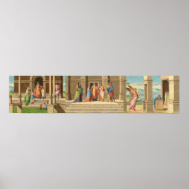 De aankondiging - Benedetto Diana Fine Art Poster