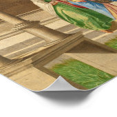De aankondiging - Benedetto Diana Fine Art Poster (Hoek)