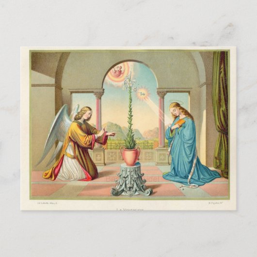 De aankondiging briefkaart (Voorkant)