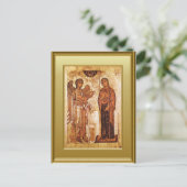 De aankondiging briefkaart (Staand voorkant)