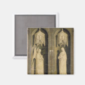 De Aankondiging, buitenpaneel van de Triptych Magneet (Voorkant / Achterkant)