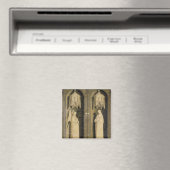 De Aankondiging, buitenpaneel van de Triptych Magneet (Insitu (Vaatwasser))