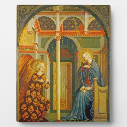 De aankondiging, c. 1423-24 fotoplaat (Voorkant)