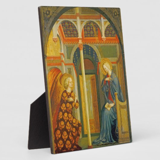 De aankondiging, c. 1423-24 fotoplaat (Zijkant)