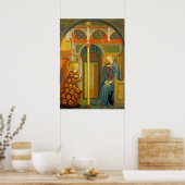 De aankondiging, c. 1423-24 poster (Keuken)