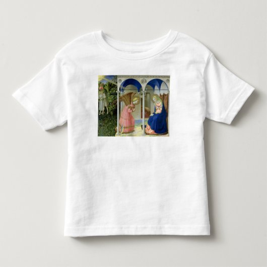 De aankondiging, c.1430-32 kinder shirts (Voorkant)
