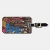 De aankondiging, c. 1434-36 (olie op doek) bagagelabel (Voorkant horizontaal)