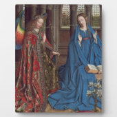 De aankondiging, c. 1434-36 (olie op doek) fotoplaat (Voorkant)