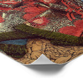 De aankondiging, c. 1434-36 (olie op doek) poster (Hoek)