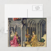 De aankondiging, c.1445 briefkaart (Voorkant / Achterkant)