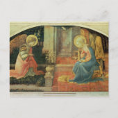 De aankondiging, c.1450-3 briefkaart (Voorkant)