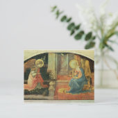 De aankondiging, c.1450-3 briefkaart (Staand voorkant)