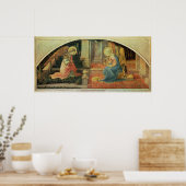 De aankondiging, c.1450-3 poster (Keuken)