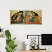 De aankondiging, c.1450-3 poster (Thuiskantoor)